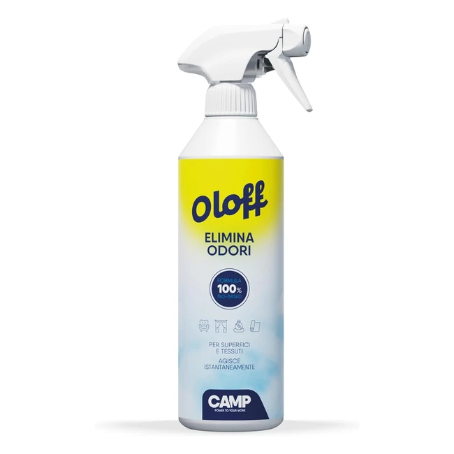 Elimina odori Camp Oloff 500ml - Formulazione efficace