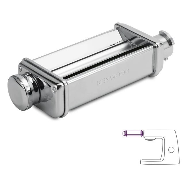 Kenwood KAX980ME Lasagnenwalze Kchenmaschinenzubehr Silber - Frische Pasta l
