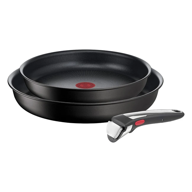 Tefal L39591 Ingenio Unlimited 3-teiliges Set - Stapelbar - Antihaftbeschichtung