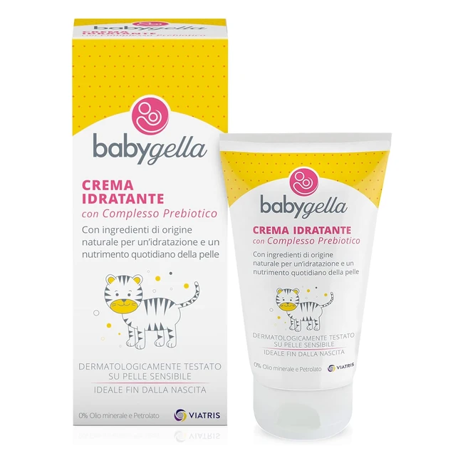 Crema idratante corpo Babygella 100 ml - Prebiotico - Nutrimento pelle