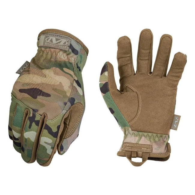 Guantes Mechanix Wear FastFit Multicam Medio - Modelo XXXX - Transpirable y Lav
