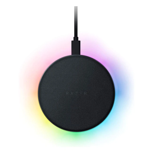 Razer Charging Pad Chroma 10W Wireless Ladestation mit RGB-Beleuchtung Qi-Unters
