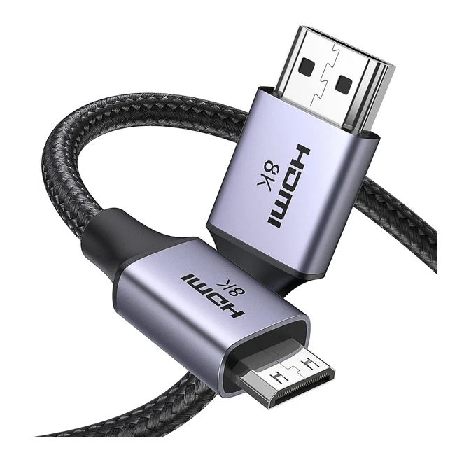 UGREEN Mini HDMI Kabel 8K Mini HDMI zu HDMI Kabel Mini HDMI 21 Kabel mit Etherne