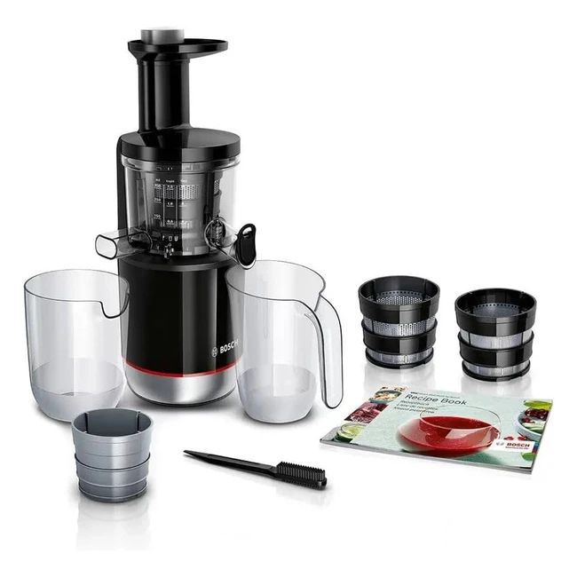 Bosch Slowjuicer VitaExtract MESM731M - Vitaminschonendes Entsaften - Sehr leise