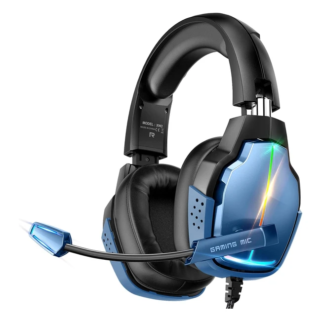 Auriculares Gaming Tatybo PS4 PS5 PC Xbox One Switch - Estreo con Micrfono y