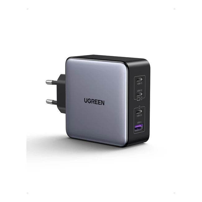 UGREEN USB-C Charger Nexode X 160W PD 31 Power Supply 140W GAN Charger 4Port Fast Charger PPS 45W - MacBook Pro 16 inch 2021 iPhone 15 Pro Max Galaxy S24 Ultra Vision Pro