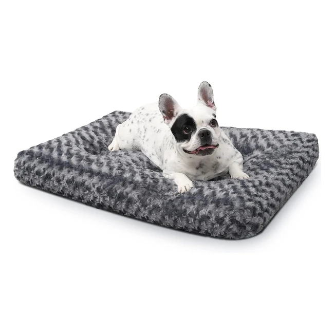Cama para Perros Medianos Ksiia 75x52cm Antiestrs Lavable - Gris Oscuro