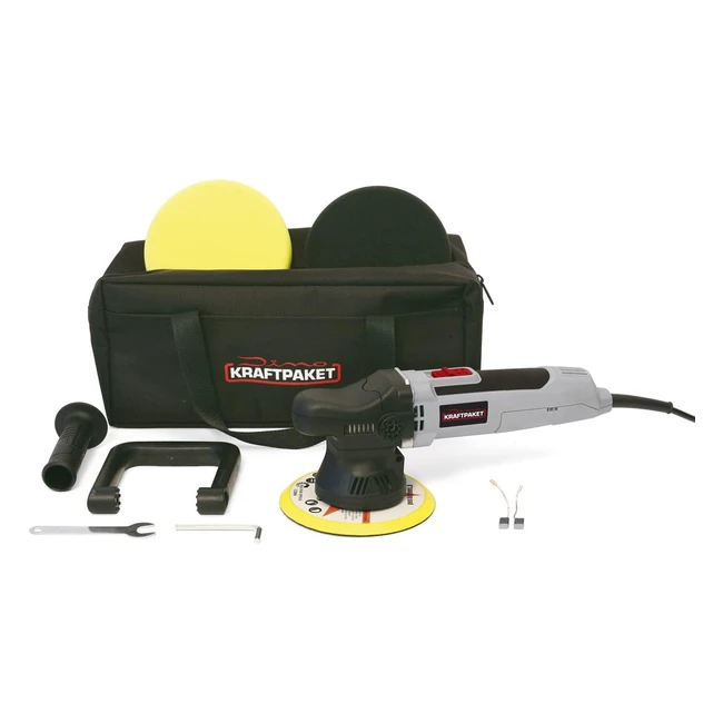 Mquina Pulidora Dino Kraftpaket 640220 9mm 650W - Juego Infinito con Esponja y A