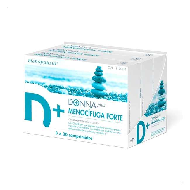 Donnaplus Menocfuga Forte 3Pack - Comprimidos para Menopausia con Melisa y Vitam