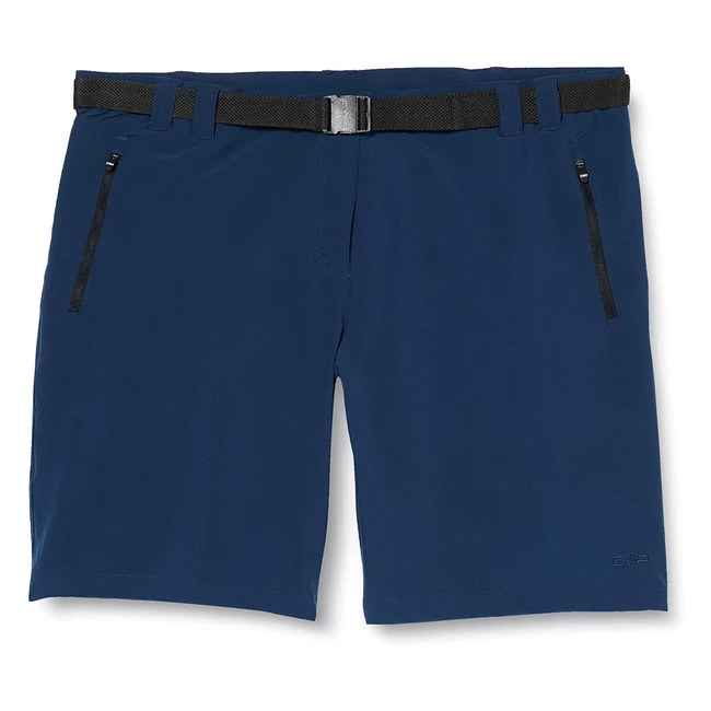 Pantaloni Donna CMP Bermuda Elasticizzati Blue 42 - Compra Ora