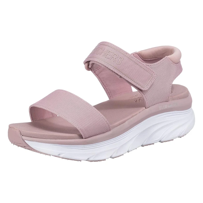 Sandalias Deportivas Mujer Skechers Dlux Walker New Block - Ref. 123456 - Confort y Estilo