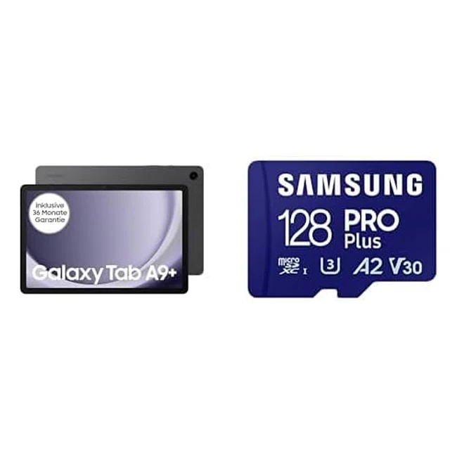 Samsung Galaxy Tab A9 WiFi Androidtablet 64 GB Graphite inkl 3 Jahre Hersteller