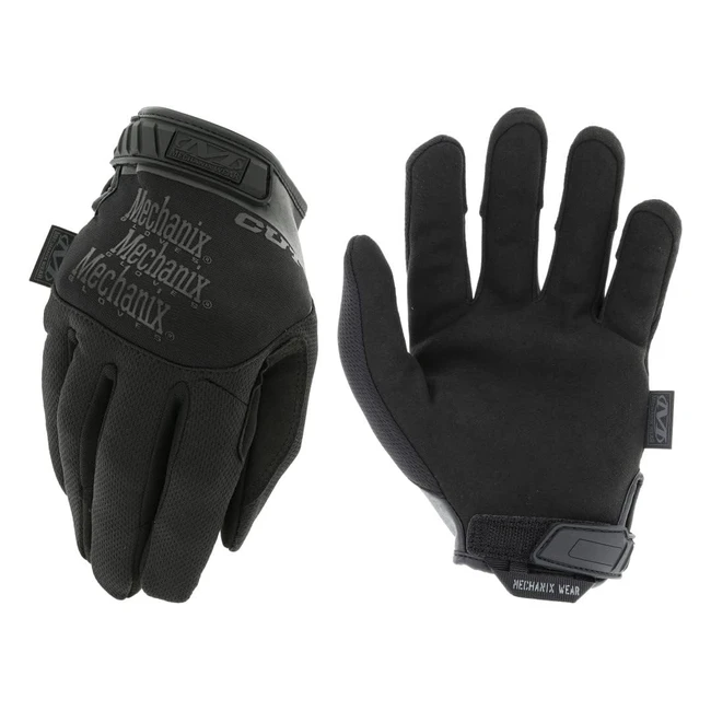 Guantes Mechanix Wear Tactical Specialty Pursuit D5 Mediana Negro - Protección contra Cortes - Pantalla Táctil