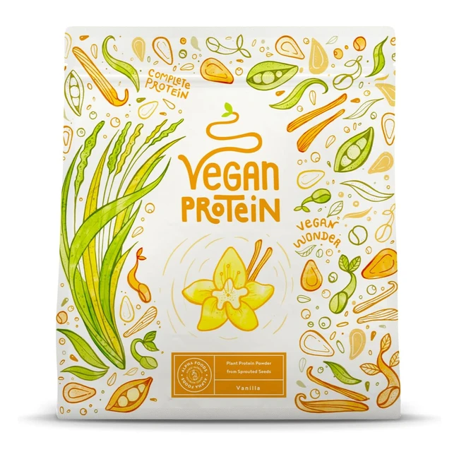 Vegan Protein Powder 600 g - Premium Quality Protein Shake - Whey Replacement - 