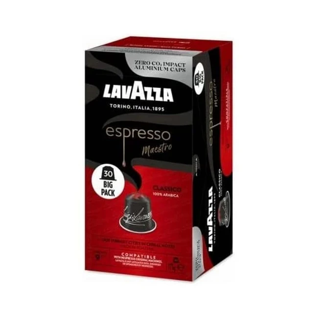 Lavazza Espresso Maestro Classico Kapseln 30er Packung - S  Ausgewogen