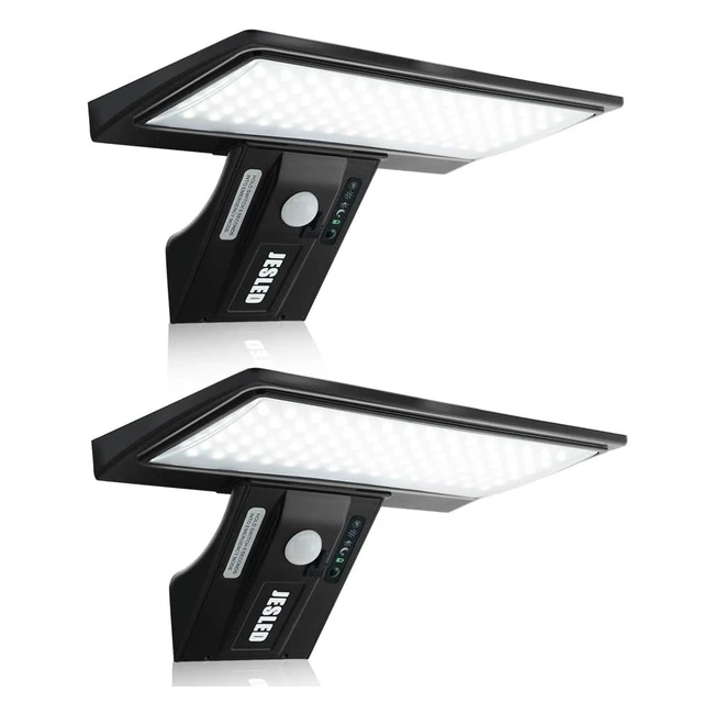 Jesled Luce Solare 90 LED Sensore Movimento 4 Modalit Illuminazione Lampade Impe