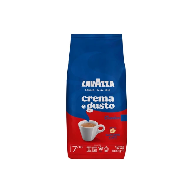 Lavazza Crema e Gusto Classico Kaffeebohnen intensitt 810 1kg