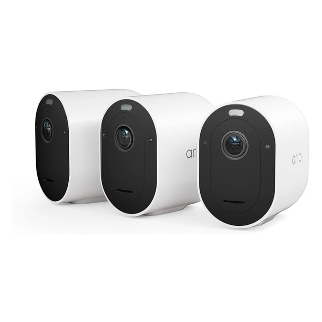 Arlo Pro 5 Security Camera Outdoor 2K HD Color Night Vision 8-Month Battery Dual