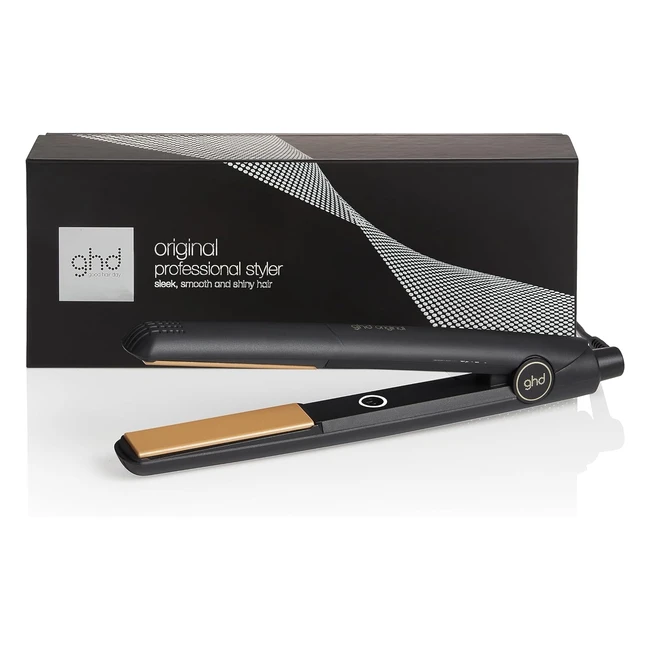 ghd Original Hair Straightener - Iconic Ceramic Floating Plates - Smooth Gloss Coating - 30 Second Heat Up