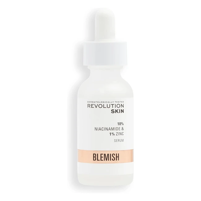 Revolution Skincare London Niacinamide Zinc Serum - Targets Blemishes Minimizes