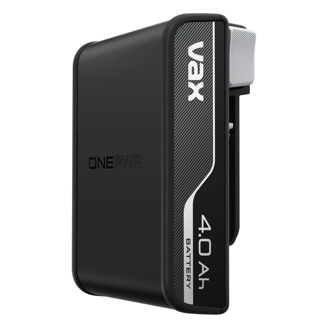 Vax Genuine ONEPWR 40Ah Max Battery - 3 Year Warranty - Fits Every ONEPWR Product - BV25040 Black