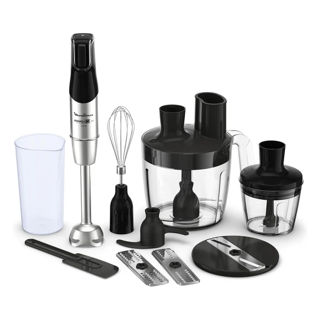 Batidora de mano Moulinex Infinyforce Pro 1200W - Cuchillas Powerlix - Resultado