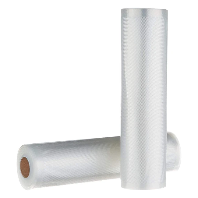 Rotoli Sottovuoto Riutilizzabili Amazon Basics 22 cm x 500 cm - 2 unit