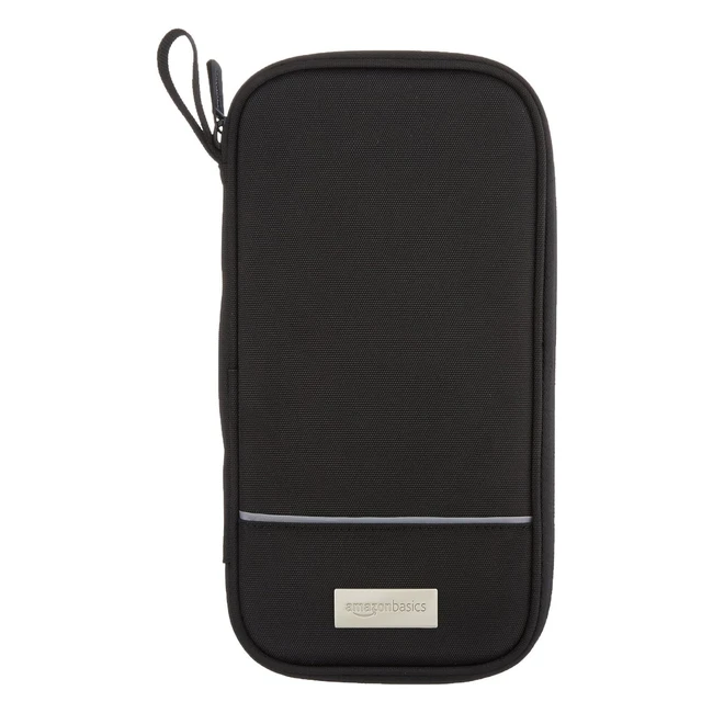 Organisateur de Voyage RFID Noir Solide - Amazon Basics #Voyage #Organisateur #RFID