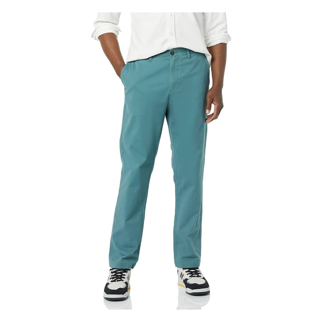 Pantalon Chino Stretch Amazon Essentials Homme - Coupe Athlétique - Grandes Tailles Disponibles