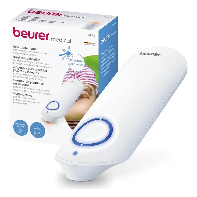 Beurer BR 60 Dispositivo Dopo Puntura Contro Punture e Morsi dInsetto - Prurito