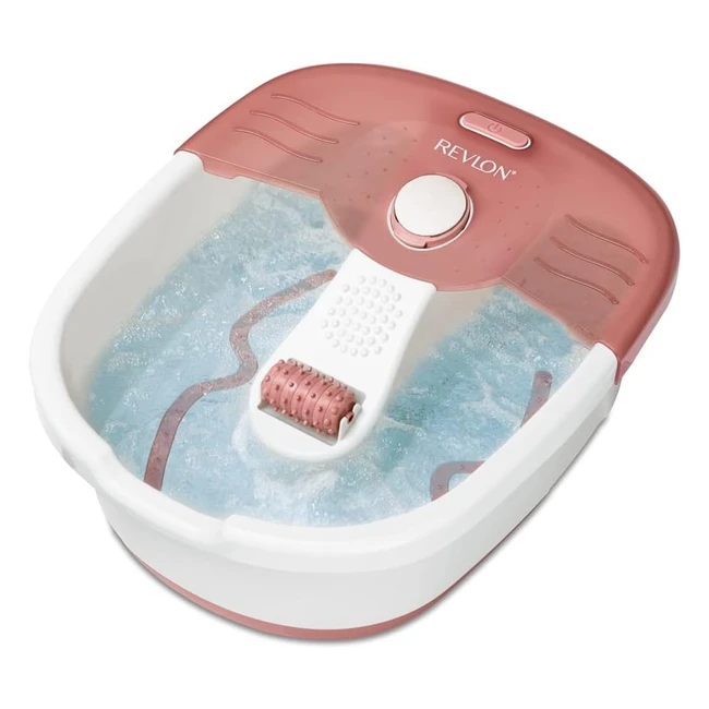 Revlon Pediprep Foot Spa RVFB7021P - Accunode Basin Heel Pad Waterproof Contro