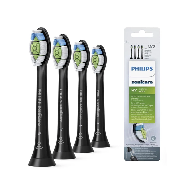 Philips Sonicare W Optimal Elektrische Zahnbrstenkpfe - Diamantwei