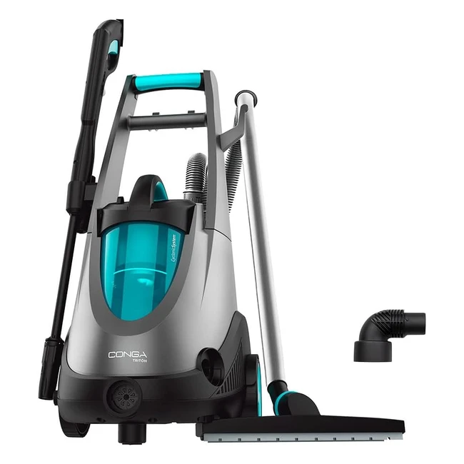 Hidroaspirador Conga Triton 4000 Ultraclean 1500W 4 en 1 - Potente y Verstil
