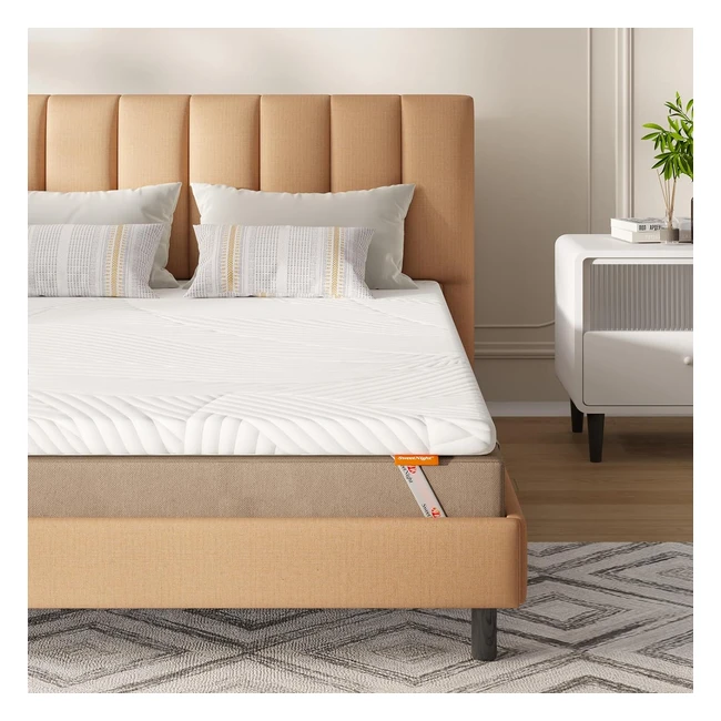 Sweetnight 180x200cm Gel Memory Foam Mattress Topper - Quality Bed Topper - Medi