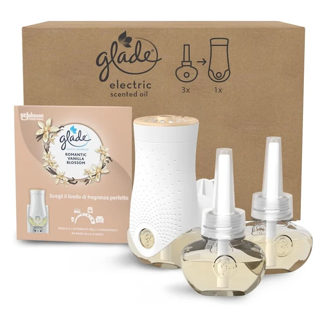 Diffusore Glade Liquido Elettrico Base Vaniglia 3 Ricariche - Intensit Regolab