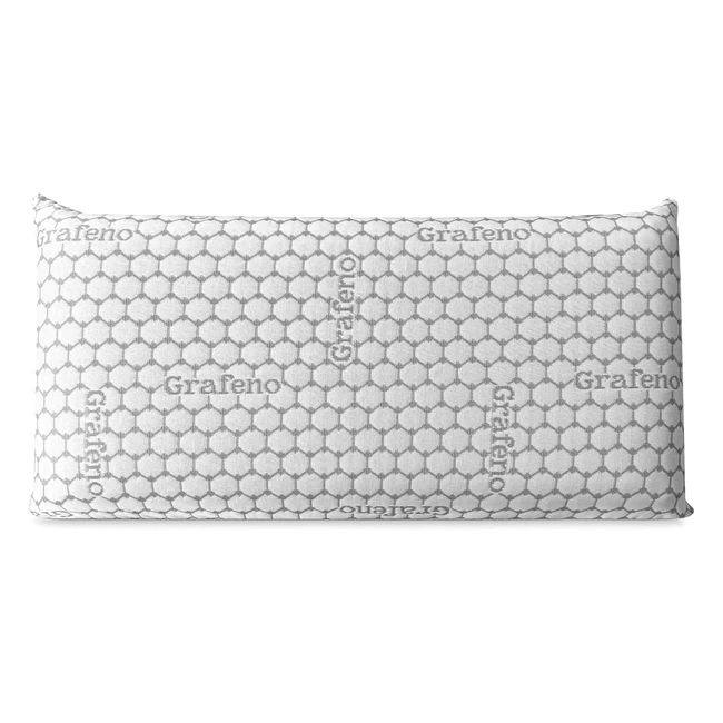 Almohada Viscoelástica Carbono Premium - Máximo Confort y Adaptabilidad - 70 x 40 cm