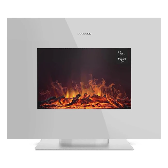 Chimenea Elctrica Cecotec Ready Warm 2700 Design Flames White 2000W Tamao 26