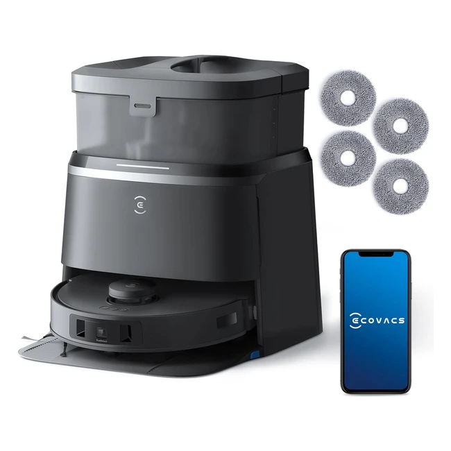 Ecovacs Deebot T30 Omni Staubsauger Roboter mit Wischfunktion 11000 Pa Saugleis