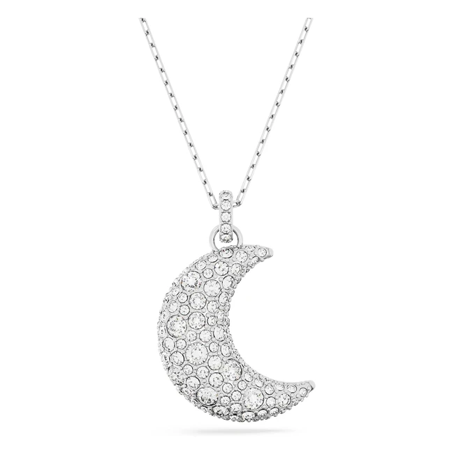 Swarovski Luna Anhnger Damen Halskette - Strahlende Kristalle - Referenznummer