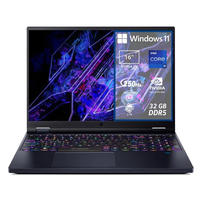 Acer Predator Helios 16 PH167290JZ Notebook Gaming Intel Core i914900HX RAM 32 G