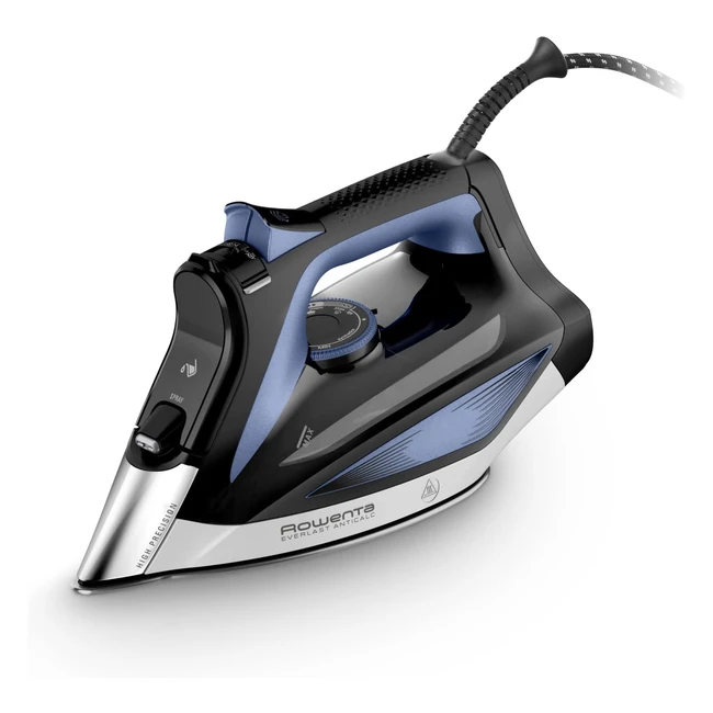 Ferro a vapore Rowenta DW7320D1 Everlast Anticalc 2700W - Potente getto 400 micr
