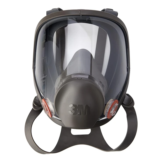 Maschera Completa 3M 6900 Taglia L Nero Grigio Silicone Leggero