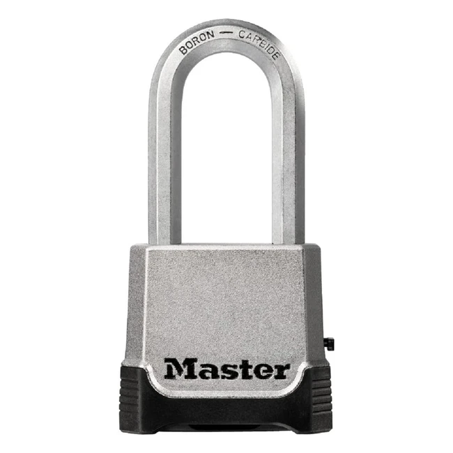Master Lock Hochleistungsvorhängeschloss M176EURDLH - Zinkgehäuse - Außenbereich - Ideal für Lagerräume, Garagen