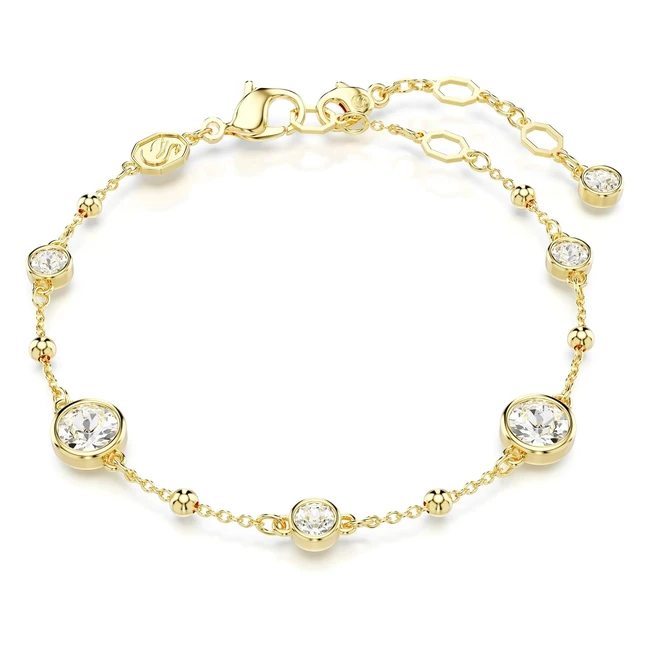 Swarovski Imber Armband Weigold vergoldet Kristalle Cubic Zirkonia Referen