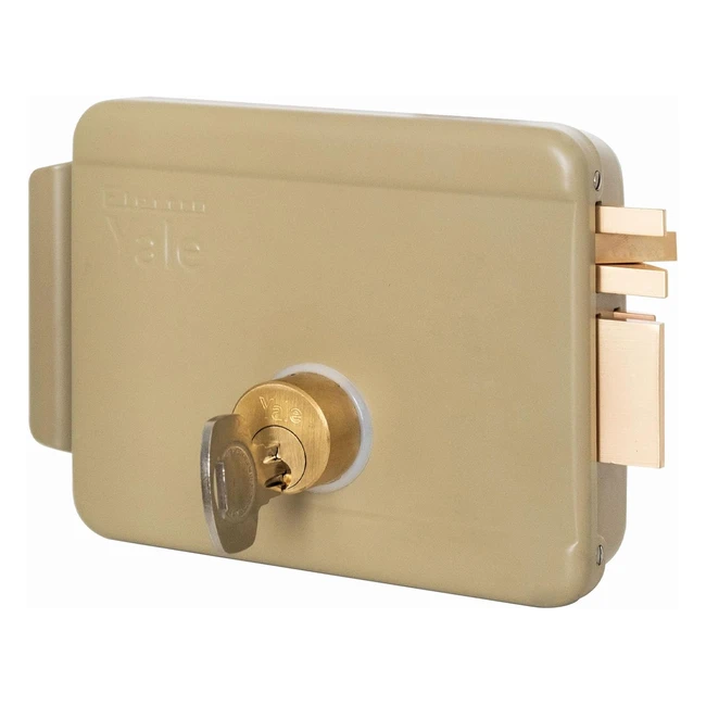 Yale Serratura Elettrica per Cancelli Y68000601 Mano Destra Acciaio Verniciato B