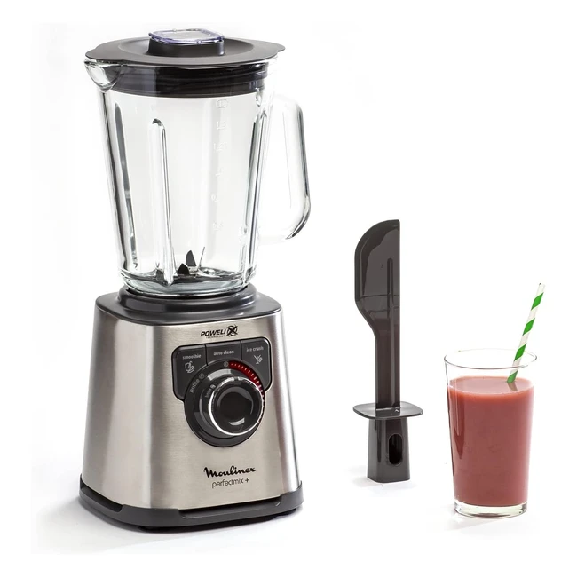 Moulinex LM811D PerfectMix Frullatore Tritatutto Elettrico 1200W Powelix 2L Util