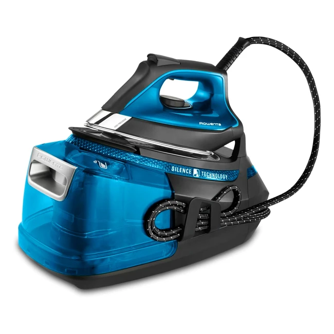 Rowenta Silence Steam Pro DG9222 Ferro da Stiro 2800W 13L Vapore 75 Bar NeroBlu