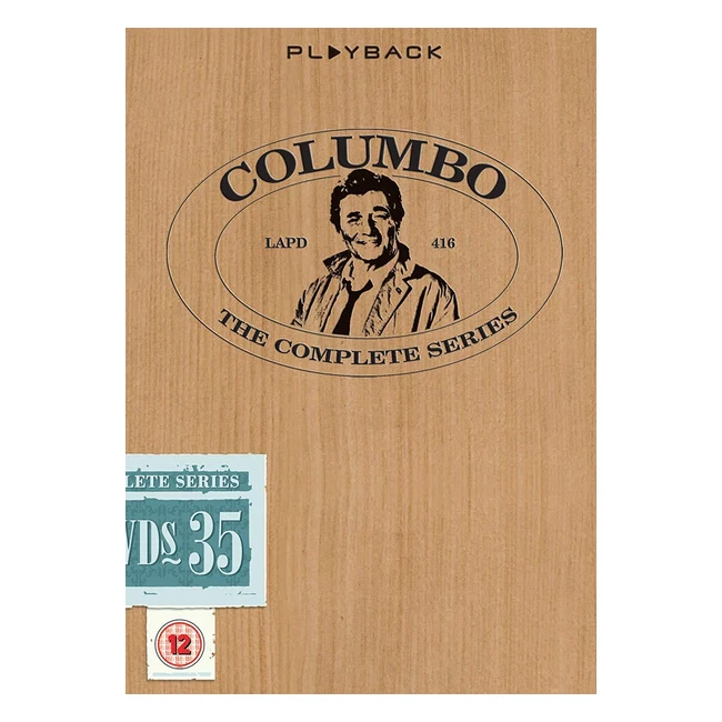 Columbo Complete Season 110 Boxset DVD 2019 - Limited Edition - Free Shipping