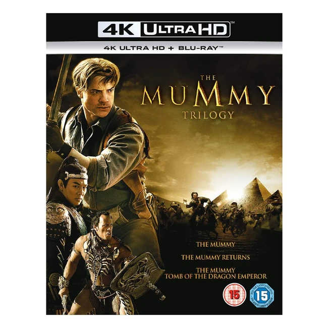 The Mummy Trilogy 4K UltraHD BluRay 2017 - Action Adventure Horror - Limited Edi