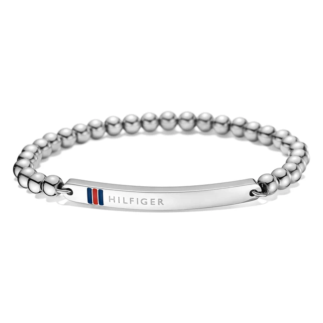 Tommy Hilfiger Armband 270078 Damenarmband Klassische Signatur Edelstahl Emaille